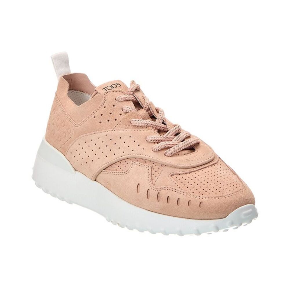 Tod's Suede Sneaker, Pink
